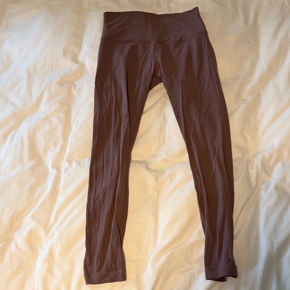 lululemon athletica align 25in mauve leggings